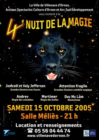 Nuit de la magie 2005